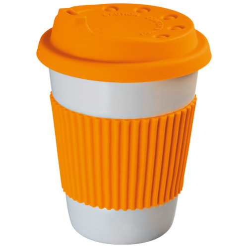 Kubek porcelanowy LA MATA Pomarańcz 278910 (1)