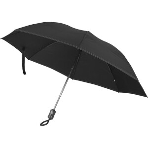 Odwracalny, składany parasol automatyczny czarny