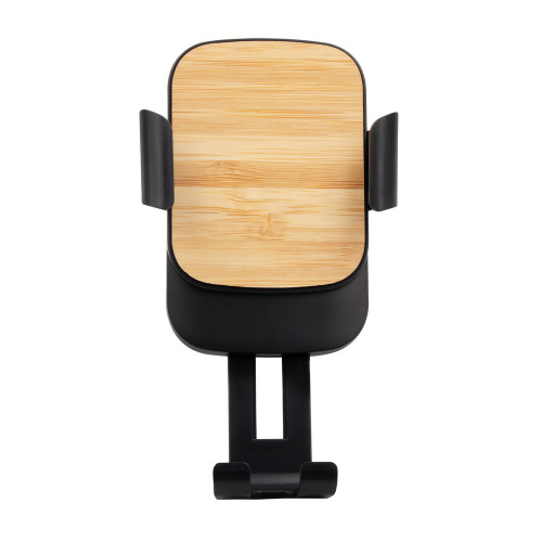 Grawitacyjny samochodowy uchwyt do telefonu, ładowarka bezprzewodowa 15W | Amberle Czarny VA107-03 (7)