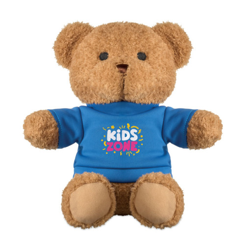 Miś z koszulką 23 cm Niebieski MO2745-04 (3)