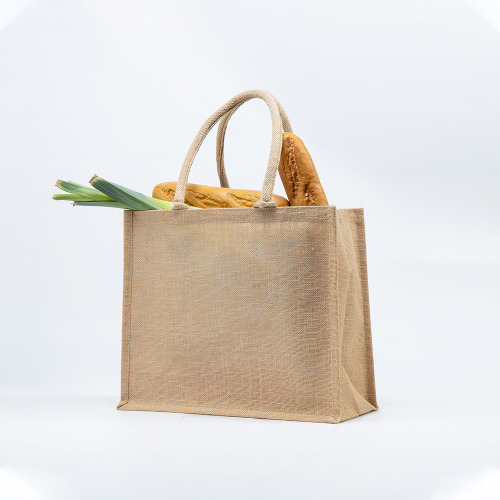 Torba jutowa z laminowanym wnętrzem / Lamyjute Light Brown IP31111938 (1)