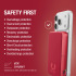 Fresh 'n Rebel Powerbank bezprzewodowy 10000 mAh kompatybilny z MagSafe Czerwony LT49745-N0021 (9) thumbnail