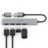 Hub USB, USB-C Hama Szary VH072-19 (5) thumbnail