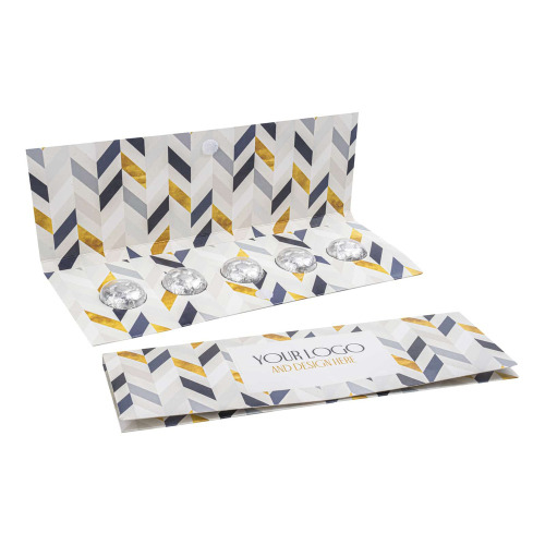 Zestaw czekoladek 5 Kwiatków Koperta Wielokolorwy S0432B 