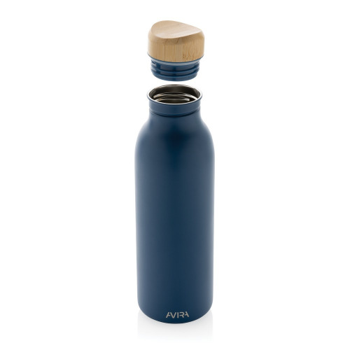 Butelka sportowa 600 ml Avira Alcor, stal nierdzewna z recyklingu Niebieski P438.065 (2)