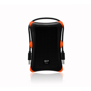 Przenośny dysk Armor A30, 2TB Silicon Power Czarny