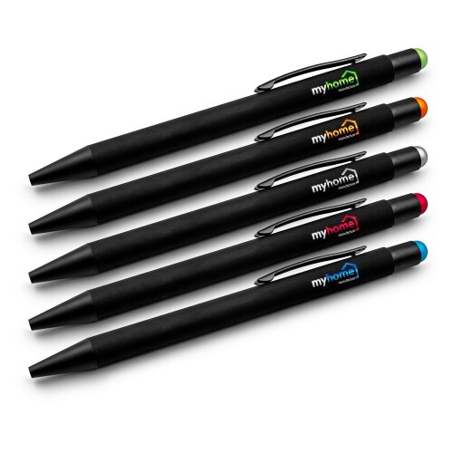 Długopis, touch pen jasnozielony V1932-10 (6)