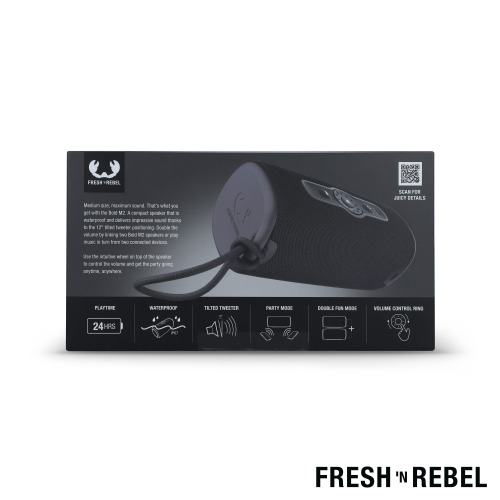  1RB7400 I Fresh 'n Rebel Bold M2-Waterproof Bluetooth speaker Stalowoszary LT49731-N0035 (4)