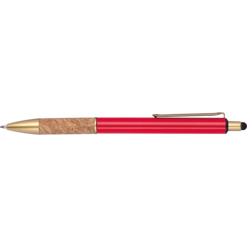 Długopis metalowy touch pen CAPRI Czerwony 369005 (1)