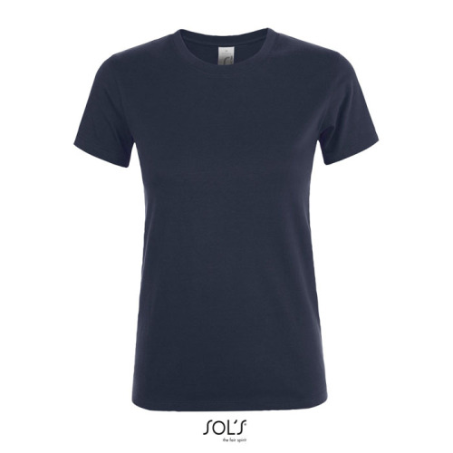 REGENT Damski T-Shirt 150g French Navy S01825-FN-S 