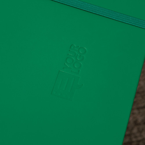 Notatnik A5 w linie z materiałów z recyklingu DOMINIK Zielony 2526109 (8)