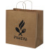 Torba z papieru Kraft ze skręconymi uchwytami – 34 x 20 x 35 cm Kraftowy brąz 1PQ00606  thumbnail