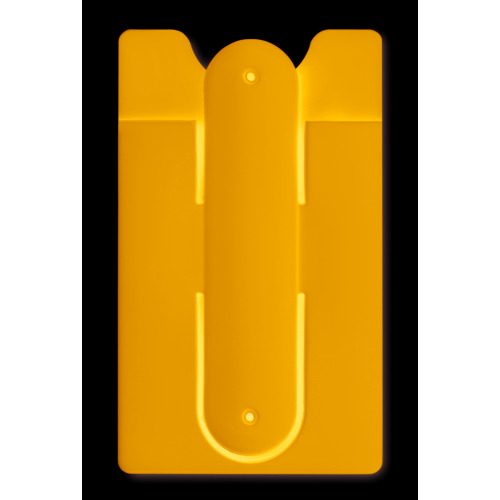 Silikonowy uchwyt na karty Niebieski MO9685-37 (2)