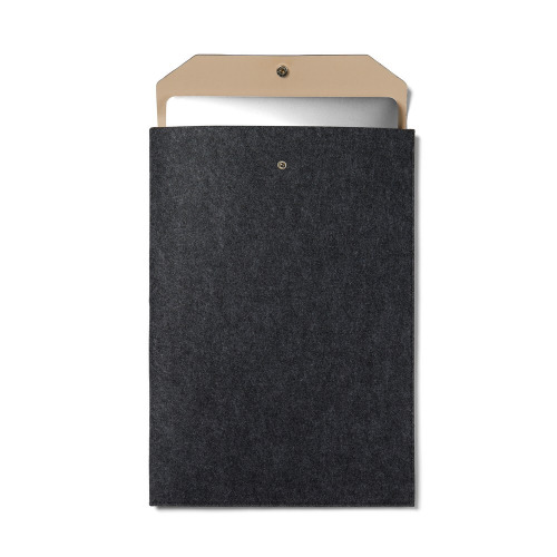 Pokrowiec na laptopa 17" VINGA Albon, filc z recyklingu Czarny VG531-03 (1)