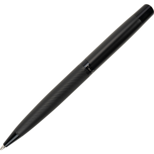 Notatnik A5 w linie z długopisem metalowym CHANTAL Pierre Cardin Czarny B4016700IP303 (6)