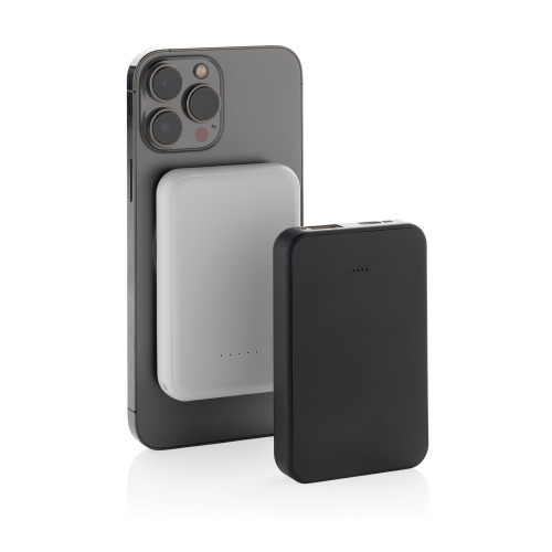 Magnetyczny bezprzewodowy power bank 5000 mAh, 5W Stellar Biały P322.5903 (7)