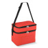 R-PET 600D Dwukomorowa torba chłodząca 30 x 20 x 24 cm 12L Czerwony LT95393-N0021  thumbnail