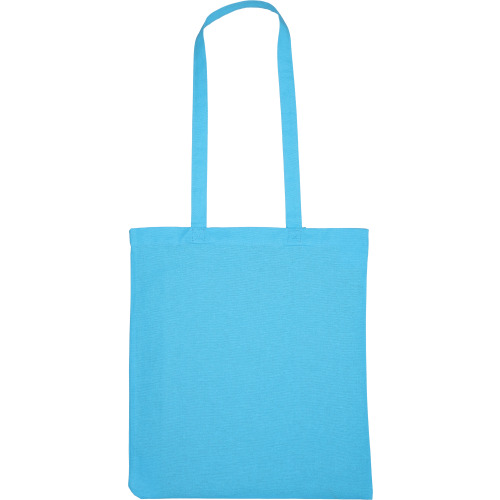 Torba z bawełny organicznej z długimi uszami 180 g/m2 BRANSLEY Turkusowy 370614 