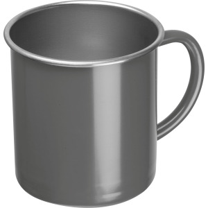 Kubek stalowy TREZZO 350 ml Ciemnoszary