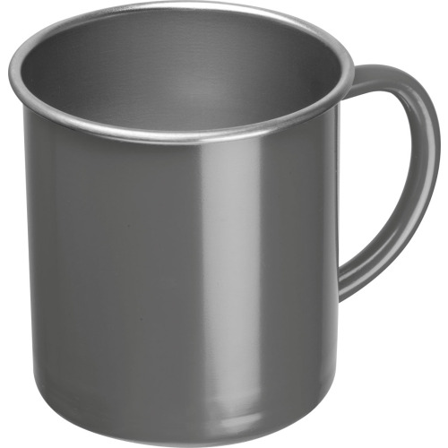 Kubek stalowy 350 ml TREZZO Ciemnoszary 438077 