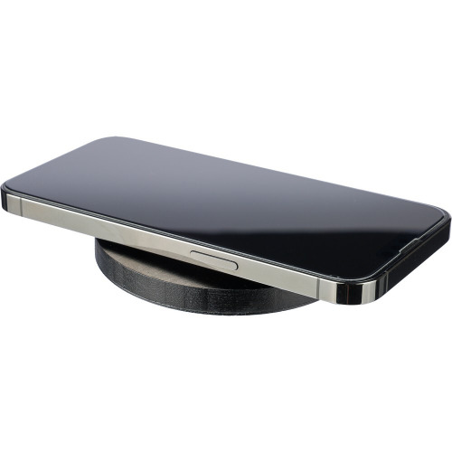 Bambusowa ładowarka bezprzewodowa Czarny V0324-03 (6)