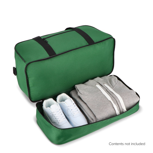 Torba sportowo-podróżna R-PET 600D 55,5 x 25 x 36 cm 50 l Zielony LT95369-N0031 (3)