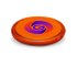 Okrągłe podwójne lusterko przezroczysty pomarańczowy IT3054-29 (2) thumbnail