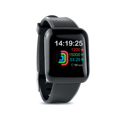 Monitorujący smartwatch Czarny MO6166-03 
