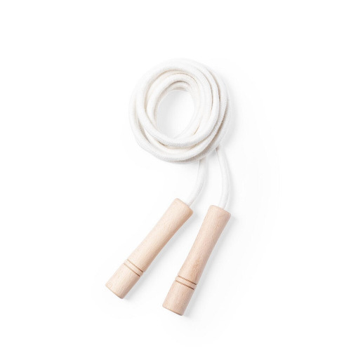 Skakanka z drewnianymi rączkami Neutralny V8366-00 (1)