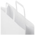 Torba z papieru Kraft z płaskimi uchwytami – 32 x 12 x 40 cm Biały 1PQ00501 (3) thumbnail