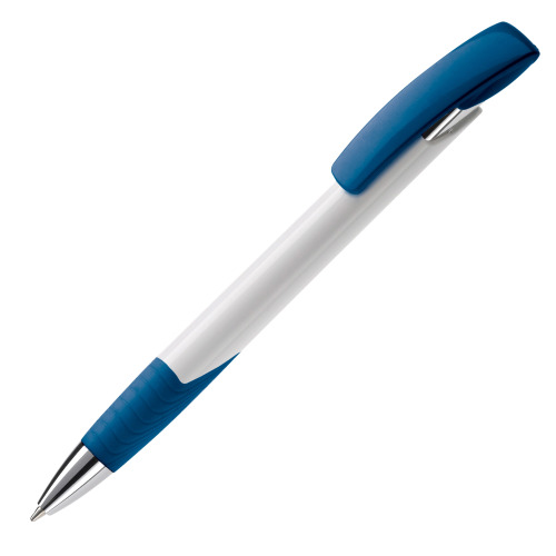 Długopis Zorro Biały / ciemnoniebieski LT87935-N0110 