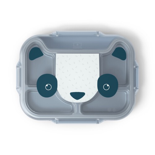 Lunchbox dziecięcy Wonder MONBENTO, Blue Panda Blue Panda B358280028 (1)