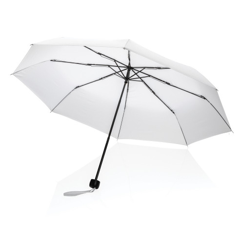 Mały parasol manualny 21" AWARE RPET Biały P850.583 (3)