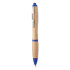 Długopis z bambusa niebieski MO9485-37 (1) thumbnail