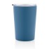 Kubek termiczny 420 ml, stal nierdzewna z recyklingu blue P433.055 (2) thumbnail