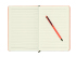 Zestaw notes z długopisem pomarańczowy MO9348-10 (4) thumbnail