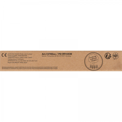 Kredki drewniane 4 kolory neonowe ASHLEY Wielokolorowy 13740mc (5)