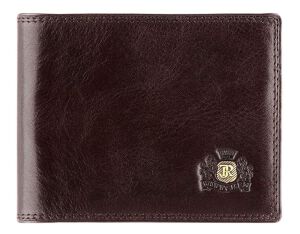 Męski portfel WITTCHEN z herbem średni Brązowy