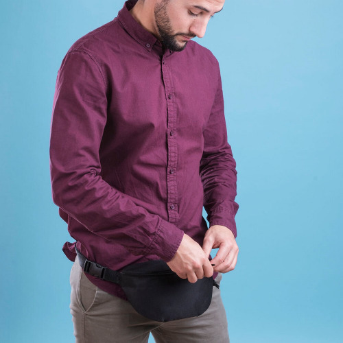 Saszetka zapinana w pasie Pomarańczowy V0716-07 (3)