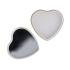 Płaska metaliczna pomadka do ust w kształcie serca Złoty LT90486-N0006  thumbnail
