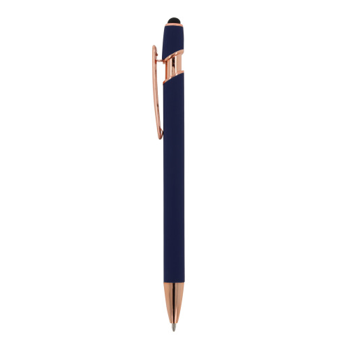 Ballpen Paris Deluxe Metal Rubberised Ciemnoniebieski LT87783-N0010 (3)