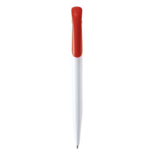 Długopis Atlas z hard-color Biały / czerwony LT80825-N0121 (2)