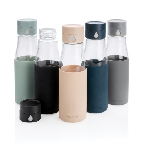 Butelka monitorująca ilość wypitej wody 650 ml Ukiyo zielony P436.727 (5)