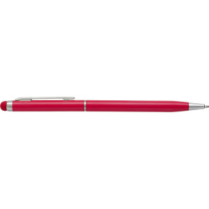 Długopis, touch pen Czerwony