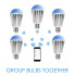 Smart LED - żarówka sterowana przez Bluetooth Biały EG 012006 (2) thumbnail