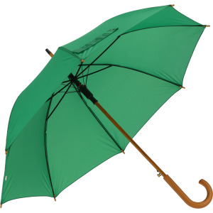 Parasol automatyczny drewniany Ø105 cm NANCY Zielony
