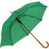 Parasol automatyczny drewniany Ø105 cm NANCY Zielony 513109  thumbnail