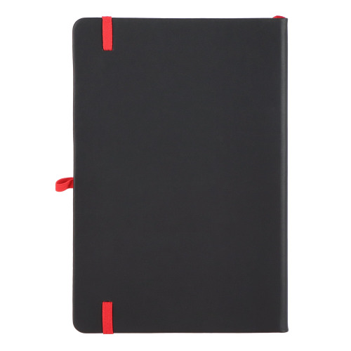 Notatnik Iroko z twardą okładką Laser A5 Czarny / czerwony LT92090-N0221 (3)