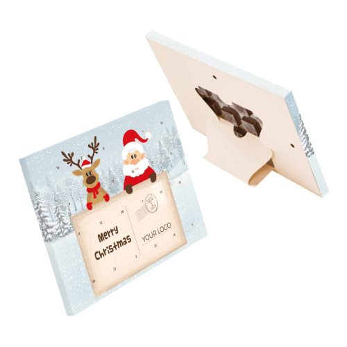 Kalendarz adwentowy XS Wielokolorowy SU-0410A 