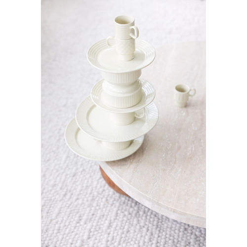 Talerz COFFEE & MORE 27 cm, beżowy Beżowy 5018568- (4)